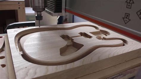 cnc machine cutting a guitar body|32 inch cnc for guitar.